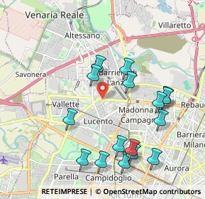 Mappa Corso Grosseto, 10151 Torino TO, Italia (2.11625)