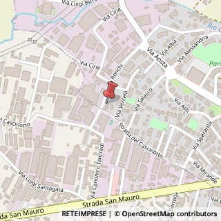 Mappa Via Ronchi, 14, 10099 San Mauro Torinese, Torino (Piemonte)