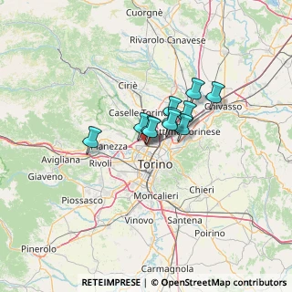Mappa Piazza Giuseppe Manno, 10151 Torino TO, Italia (7.48909)