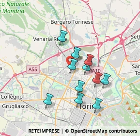 Mappa Piazza Giuseppe Manno, 10151 Torino TO, Italia (2.92333)