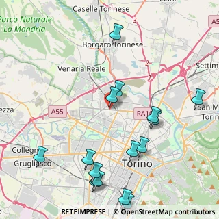 Mappa Piazza Giuseppe Manno, 10151 Torino TO, Italia (5.12)