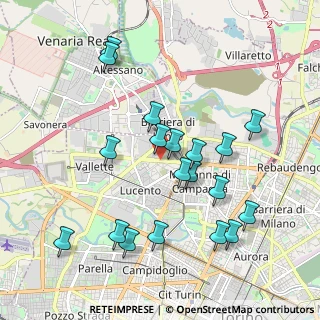 Mappa Piazza Giuseppe Manno, 10151 Torino TO, Italia (2.00474)