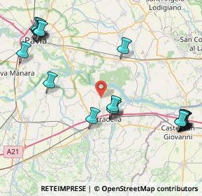 Mappa 27043 San Cipriano Po PV, Italia (10.831)