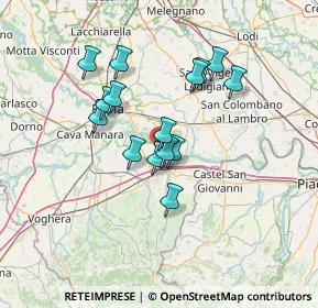 Mappa 27043 San Cipriano Po PV, Italia (11.26467)