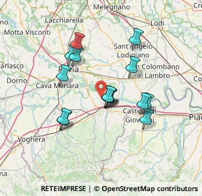 Mappa 27043 San Cipriano Po PV, Italia (11.52533)