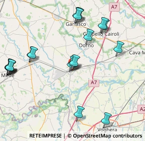 Mappa Via del Lucino, 27039 Sannazzaro de' Burgondi PV, Italia (9.7665)