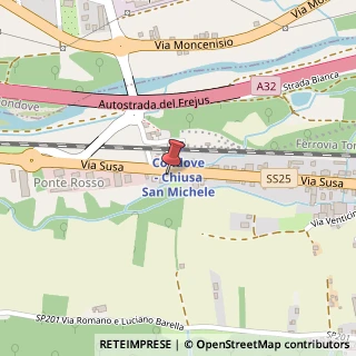 Mappa Via Susa, 77, 10050 Chiusa di San Michele, Torino (Piemonte)