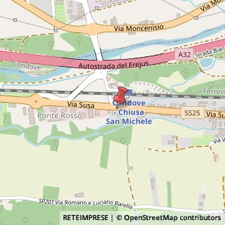 Mappa Via Susa, 85, 10050 Chiusa di San Michele, Torino (Piemonte)
