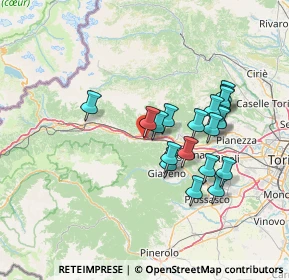 Mappa 10050 Vaie TO, Italia (12.65)