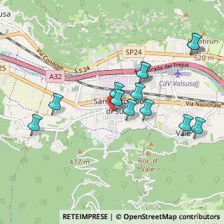 Mappa Via Maisonetta, 10050 Sant'Antonino di Susa TO, Italia (0.98)