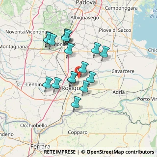 Mappa Via Volturno, 45100 Mardimago RO, Italia (12.28882)