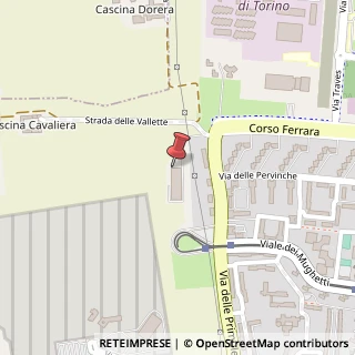 Mappa Strada delle Vallette, 185A, 10151 Caselle Torinese, Torino (Piemonte)