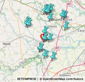 Mappa Strada Provinciale, 27039 Sannazzaro de' Burgondi PV, Italia (7.0315)