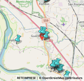 Mappa Via S. Bernardino, 26862 Guardamiglio LO, Italia (2.7485)