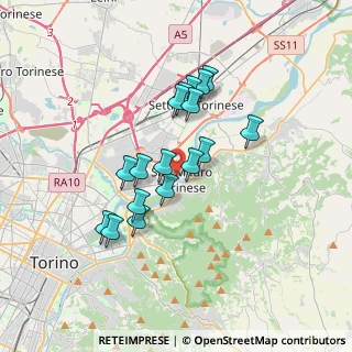 Mappa , 10099 San Mauro Torinese TO, Italia (2.87647)