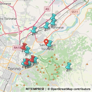 Mappa , 10099 San Mauro Torinese TO, Italia (4.39286)