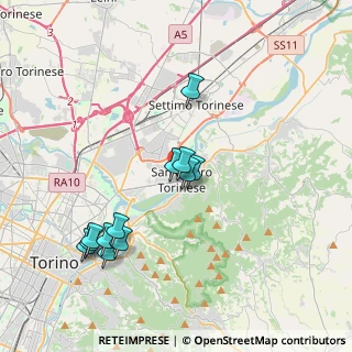 Mappa , 10099 San Mauro Torinese TO, Italia (3.7675)