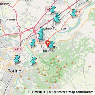 Mappa , 10099 San Mauro Torinese TO, Italia (4.30091)