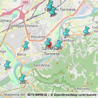 Mappa , 10099 San Mauro Torinese TO, Italia (2.62091)