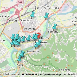 Mappa , 10099 San Mauro Torinese TO, Italia (2.22842)