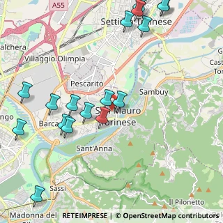 Mappa , 10099 San Mauro Torinese TO, Italia (2.63412)