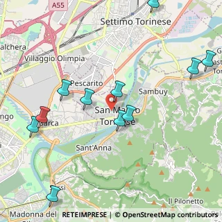 Mappa , 10099 San Mauro Torinese TO, Italia (2.45909)