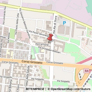 Mappa Via Cerrione, 4, 10148 Torino, Torino (Piemonte)