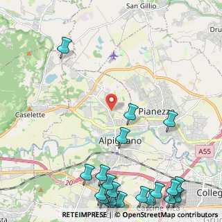 Mappa Via Ciriì, 10091 Alpignano TO, Italia (3.4665)