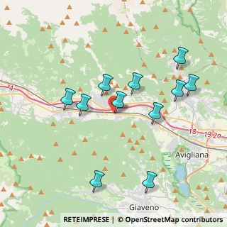 Mappa Via Susa 31 Parcheggio privato su strada, 10050 Chiusa di San Michele TO, Italia (3.84182)