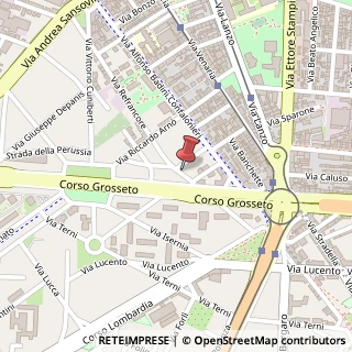 Mappa Via Refrancore, 26/D, 10151 Torino, Torino (Piemonte)