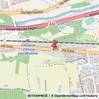 Mappa Via Susa, 49, 10050 Chiusa di San Michele, Torino (Piemonte)