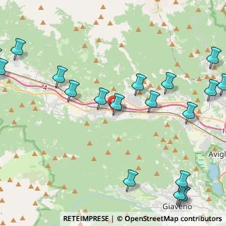 Mappa Vaie-Via M Della Liberta-Via Xxv Aprile, 10050 Vaie TO, Italia (5.95444)
