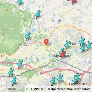 Mappa Via Susa, 10091 Alpignano TO, Italia (3.58947)