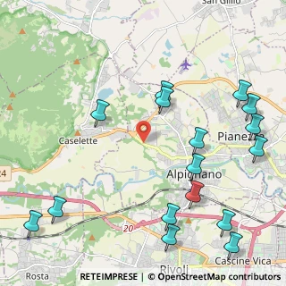 Mappa Via Susa, 10091 Alpignano TO, Italia (2.79563)