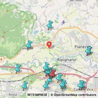 Mappa Via Susa, 10091 Alpignano TO, Italia (3.14526)