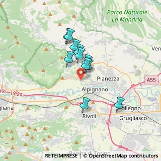 Mappa Via Susa, 10091 Alpignano TO, Italia (2.62364)
