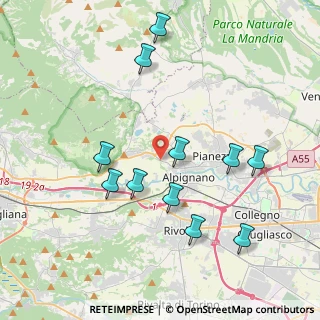 Mappa Via Susa, 10091 Alpignano TO, Italia (4.07091)