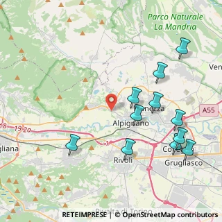 Mappa Via Susa, 10091 Alpignano TO, Italia (4.57818)