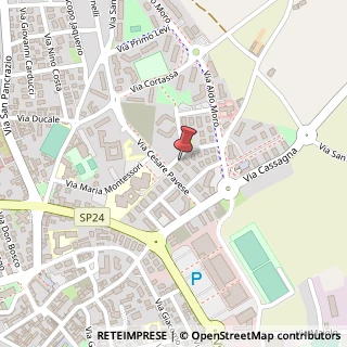 Mappa Via Grange, 52, 10044 Pianezza, Torino (Piemonte)