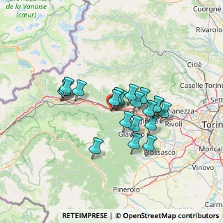 Mappa Via Rocciamelone, 10050 Sant'Antonino di Susa TO, Italia (10.719)