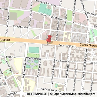 Mappa Corso Grosseto, 161, 10154 Torino, Torino (Piemonte)
