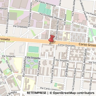 Mappa Corso Grosseto, 155, 10147 Torino, Torino (Piemonte)