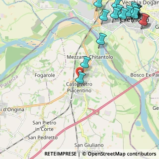 Mappa Via Croce Rossa Italiana, 29010 Castelvetro Piacentino PC, Italia (3.6065)
