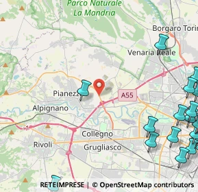 Mappa Est N. Snc, 10044 Pianezza TO, Italia (7.2645)