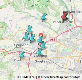 Mappa Est N. Snc, 10044 Pianezza TO, Italia (3.58769)