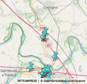 Mappa Via Primo Maggio, 26862 Guardamiglio LO, Italia (5.34545)