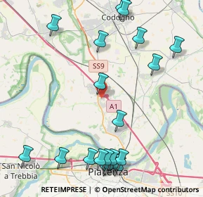 Mappa Via Primo Maggio, 26862 Guardamiglio LO, Italia (5.30737)