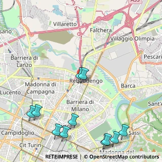 Mappa Piazza Rebaudengo Conti Di, 10100 Torino TO, Italia (2.92)