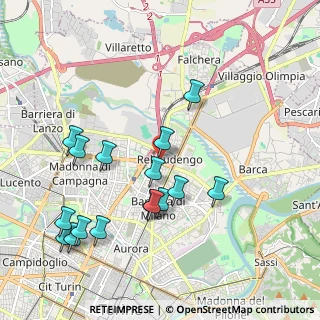 Mappa Piazza Rebaudengo Conti Di, 10100 Torino TO, Italia (2.12)