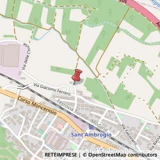 Mappa Via Viandotta, 13, 10057 Sant'Ambrogio di Torino, Torino (Piemonte)
